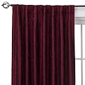 Home Energy Pintuck Window Panel - Red