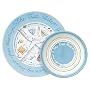 "The Diet Plate": Female Plate and Bowl