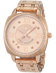 Juicy Couture Womens 1900807 Beau Rose-gold Plated Bracelet Watch