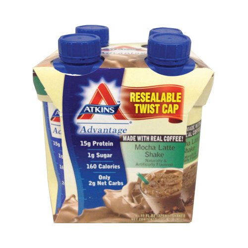 ATKINS SHAKE,RTD,CAFE MOCHA, 4/11 FZ PACK_4 ATKINS SHAKE,RTD,CAFE MOCHA, 4/11 FZ PACK_4