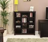 Kudos Dark Wood Multi-Shelf CD/DVD Unit