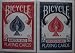 2 Deck Red Blue Bicycle Mandolin Back Playing Cards