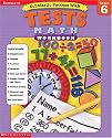Scholastic Success with Tests: Math Workbook Grade 6 (Grades 6)