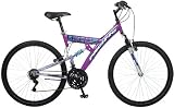 Pacific Singe Womens 26-Inch Dual-Suspension Mountain Bike