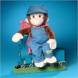 Curious George - Train Conductor George by Russ Berrie