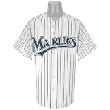Majestic Athletics Florida Marlins Youth Replica Home Jersey