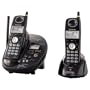 Panasonic GigaRange KX-TG2432B 2.4 GHz DSS Cordless Phone with Dual Handsets and Answering System (Black)