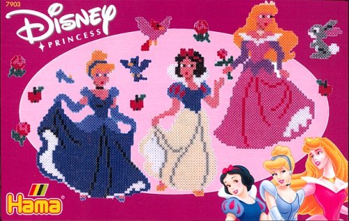 Childrens Toyshop   : Hama Beads Disney Princess Giant Gift Box