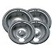 Range Kleen 11920-4X GE Drip Pans Containing 2 Units each 119A, 120A, Chrome