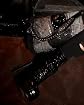 Tyra Croco Ankle Bootie main image