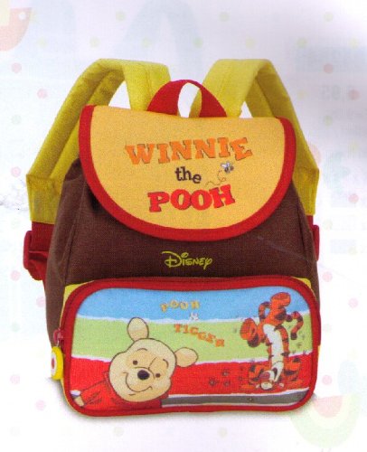 Disney Kinder Rucksack Winnie the Pooh, dunkelbraun, 21 x 24 x 12, 20178-1200