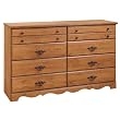 Country Pine Triple Dresser