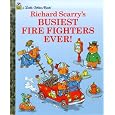 Richard Scarry's Busiest Firefighters Ever (Little Golden Books)