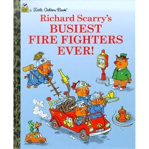 BUSIEST FIREFIGHTERS EVER! (Little Golden Book) by 