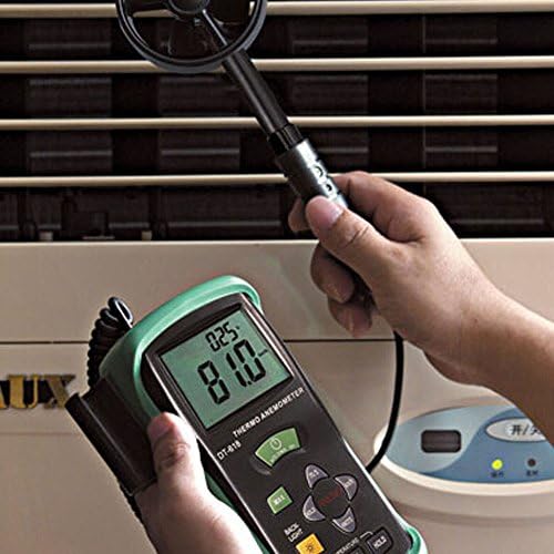 BDJK DT-620 LCD Digital Wind Speed &amp;Temperature Scale Gauge Meter Anemometer CFM/CMM Infrared Temperature
