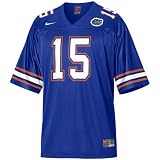 Nike Florida Gators #15 Youth Royal Blue Replica Football Jersey
