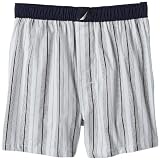 Nautica Men's Wilford Stripe Woven Comfort Boxer