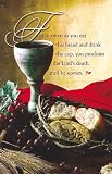Communion- " Drink the Cup " Bulletin, Regular Size (Package of 50)
