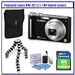 Panasonic Lumix DMC-ZR1 12.1MP Digital Camera w/ Leica 8x Optical Zoom Lens (Black) DMC-ZR1K + Joby Gorillapod Flexible Tripod + Transcend 4GB SDHC + PerFect Fit Digital Camera Case