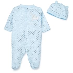 Little Me Mini Star Layette Blue