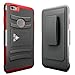 iPhone 6 Plus Case, CellBee [Life Companion Plus] iPhone 6 Plus Dual Layer Heavy Duty Holster (Built-in Credit Card Slot Clip) Case with Kickstand and Locking Belt Swivel Clip (Rigid Metal) (Classic Flavor)