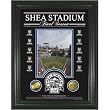 Shea Stadium Final Season Archival Etched Glass Gold Coin Photo Mint