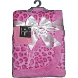 Baby Phat Girlz Cheetah Leopard Luxury Plush Baby Blanket 30 x 40 by Baby Phat
