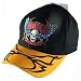 New Hard Wired Winged Skull Biker Baseball CAP HAT Black Adjustable Size