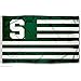 Michigan State Spartans Stars and Stripes Nation Flag