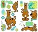 5169nfq%2BscL. SL75  Wall Mural Posters Reviews Scooby Doo Wall Stickers Decals (35 wall stickers)