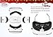 Upgrade Version 3D VR Headset Virtual Reality Glasses Motoraux 3D Movie Visor VR Glasses Innovative Design Fit for iOS, Android & PC Phones Series Within 4.0-5.9 Inches