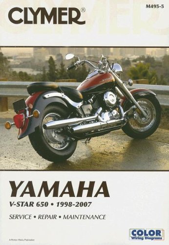 Clymer Yamaha V-Star 650, 1998-2007 (Clymer Motorcycle Repair) (Clymer Motorcycle Repair)