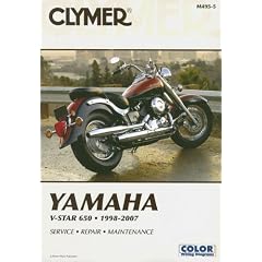 Clymer Yamaha V-Star 650, 1998-2007 (Clymer Motorcycle Repair)