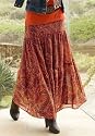 Chadwicks Long Printed Skirt