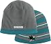 San Jose Sharks Fashion Stripe Reversible Skully Hat