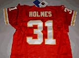 Priest Holmes Kansas City Chiefs Authentic Reebok NFL Football Jersey (Red)