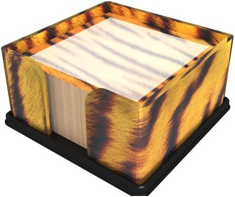 Got Yo Gifts Tiger Print Note Holder