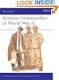 German Commanders of World War 2 (Men-At-Arms Series, No. 124)