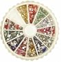 1200 Square & Water Drop Shaped Nail Art Rhinestones Decoration