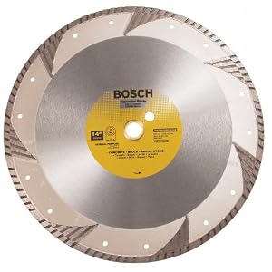 Bosch DB1463 Premium Plus 14-Inch Dry or Wet Cutting Turbo Continuous Rim Diamond Saw... by Bosch
