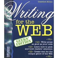 Writing for the Web: Geeks' Edition (Self-Counsel writing series)