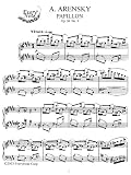 Arensky Papillon Op. 36, No. 9: Instantly download and print sheet music Arensky Papillon Op. 36, No. 9: Instantly download and print sheet music