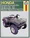 Books : Honda Foreman 400/450 ATVs 1995 Thru 2002 (Haynes Manuals)
