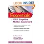The Essentials of WJ III Cognitive Abilities Assessment