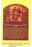 Ted Williams National Baseball Hall of Fame Postcard