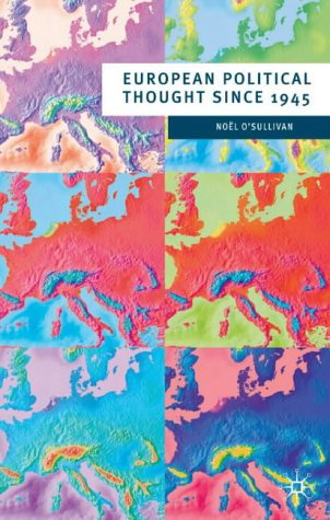 European Political Thought since 1945 (European Culture and Society)