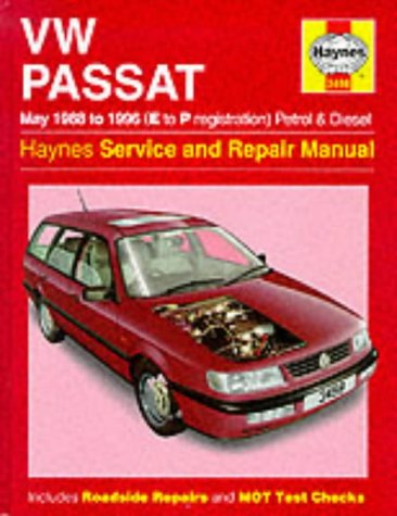 VW Passat Petrol and Diesel (May 1988-96) Service and Repair Manual (Haynes Service and Repair Manuals)