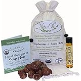 NaturOli Soap Nuts / Soap Berries 1/2-Lb USDA ORGANIC (120 loads) + 18X BONUS! (12 loads) Select Seedless. Wash Bag, Tote Bag, 8-pg info. Organic Laundry Soap / Natural Cleaner. Processed in USA!
