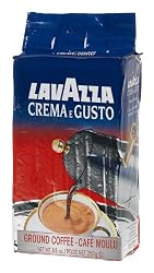 Lavazza Crema e Gusto Ground Coffee, Italian , 8.8-Ounce Bricks (Pack of 4)