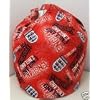 England Football Red Graffiti Bean Bag with Beans